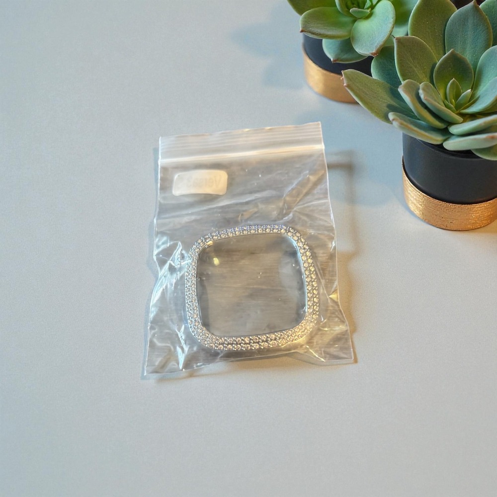 Versa‎ 3 Sense Smart Watch Cover Case Bumper Diamond Rhinestone Protective